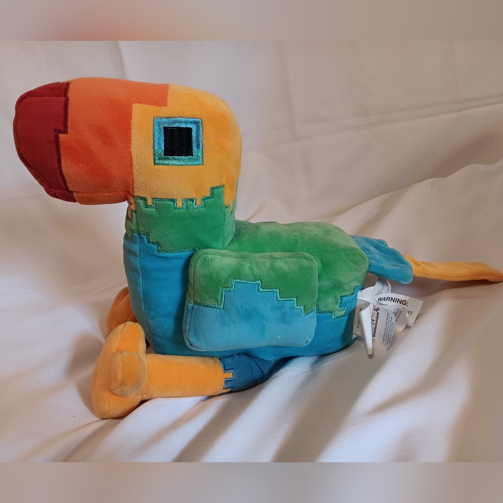 Minecraft Parrot Pillow Buddy Plush